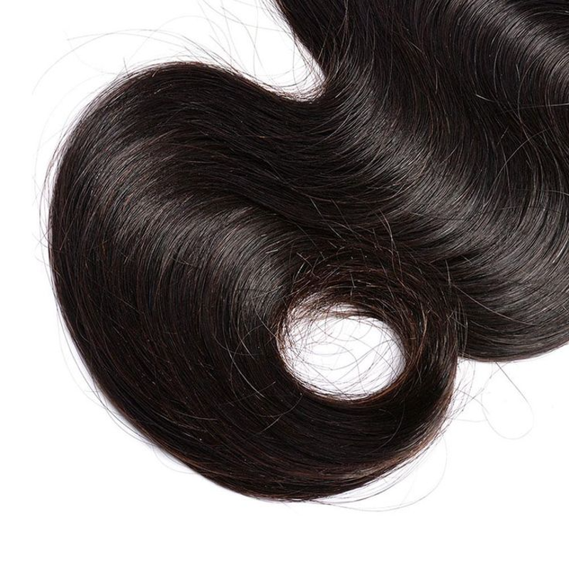 3PCS BODY WAVE BUNDLES WITH A FRONTAL NATURAL COLOR BURMESE HUMAN HAIR