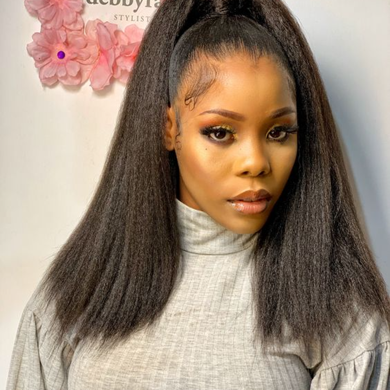 PONYTAIL KINKY STRAIGHT NATURAL COLOR