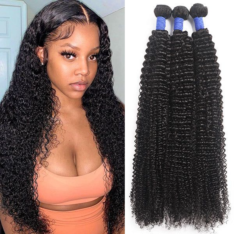 Kinky Curly Burmese Hair Human Hair Bundles