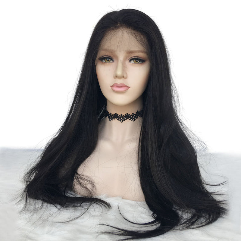 Straight 13x6 Lace Front Human Hair Wigs Pre Plucked Hairline 130% 13x4 Lace Front Wig 8-26 inch Brazilian Remy Hair 360 lace wigs full lace wig