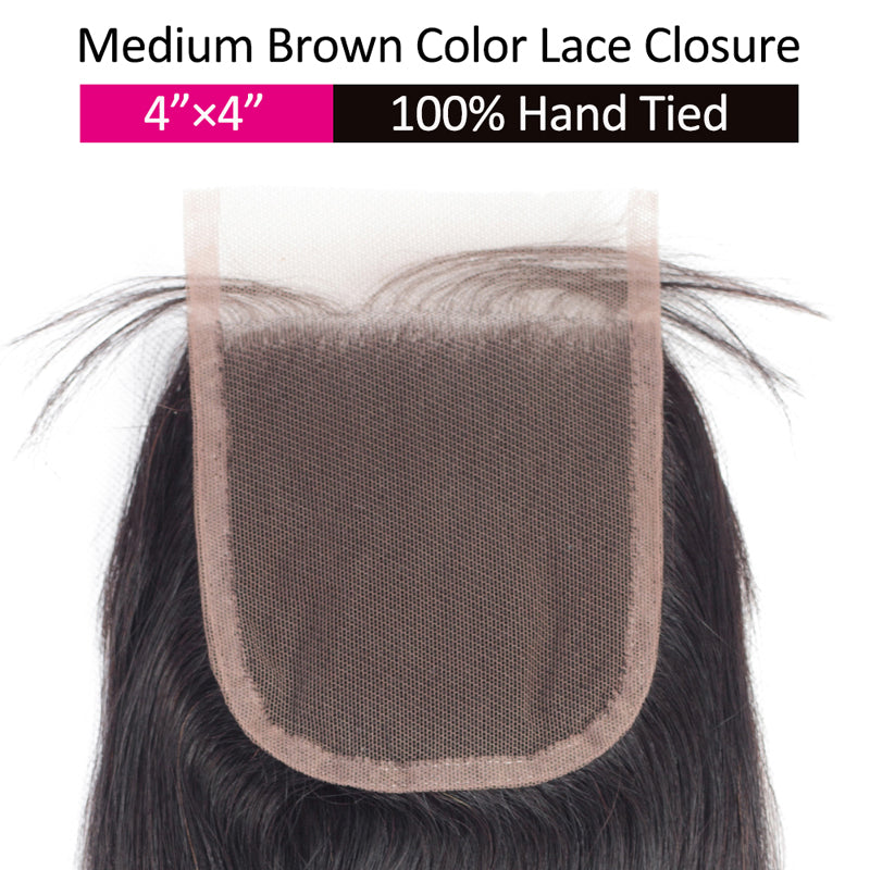 9a Straight Bundles With Closure Brazilian Hair Weave Bundles With Closure Human Hair Bundles With Closure Hair Extension