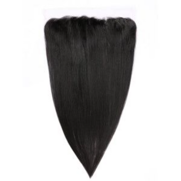 13X4 13X6 SILKY STRAIGHT HD LACE FRONTAL NATURAL COLOR VIRGIN HUMAN HAIR