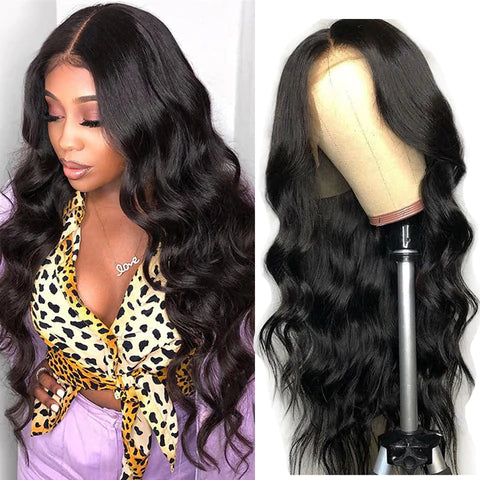 13x4 Loose Body Wave Lace Front Wigs  Natural Hairline With Baby Hair Brazilian Hair Lace Frontal Wig