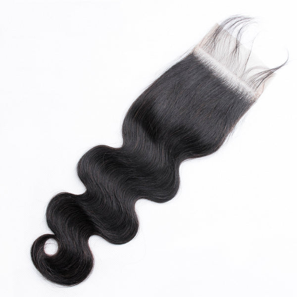 Brazilian Hair Body Wave 3 Bundles With Closure Human Hair 9A Bundles With Lace Closure Remy Human Hair Extension