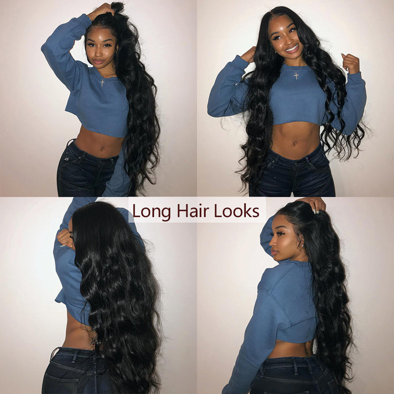 Brazilian Virgin Hair Weave 3/4 Bundles Deal Body Wave