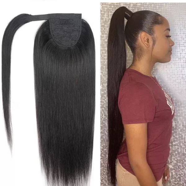 PONYTAIL SILKY STRAIGHT NATURAL COLOR