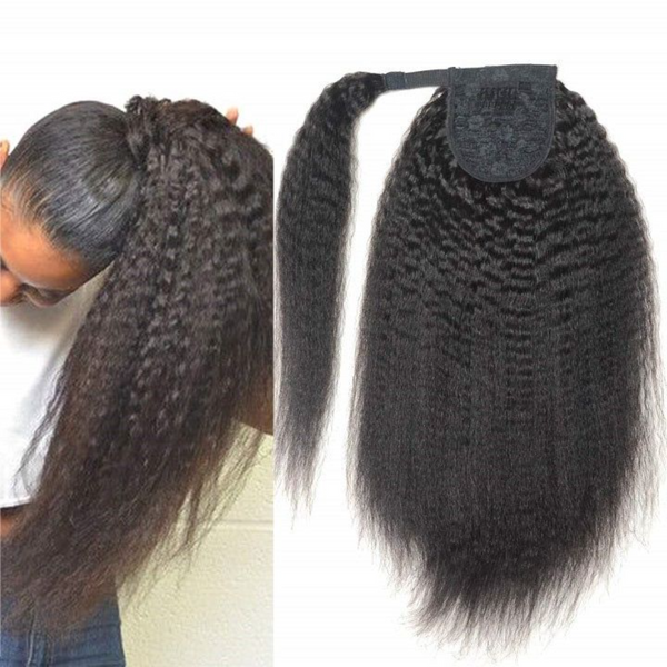 PONYTAIL KINKY STRAIGHT NATURAL COLOR