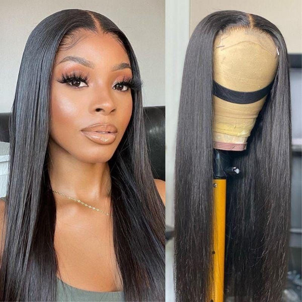 Swiss Lace Wigs Straight Human Hair Brazilian