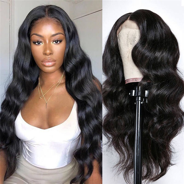 13x4 Body Wave Lace Front Wigs  Natural Hairline With Baby Hair Brazilian Hair Lace Frontal Wig