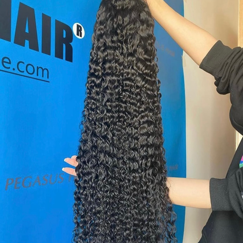 Brazilian Water Wave Wig 13*4 Lace Front Human Hair Wigs Pre Plucked Natural 