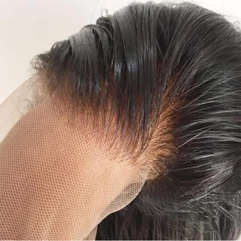 40INCH LONG LACE FRONTAL WIG SILKY STRAIGHT NATURAL COLOR